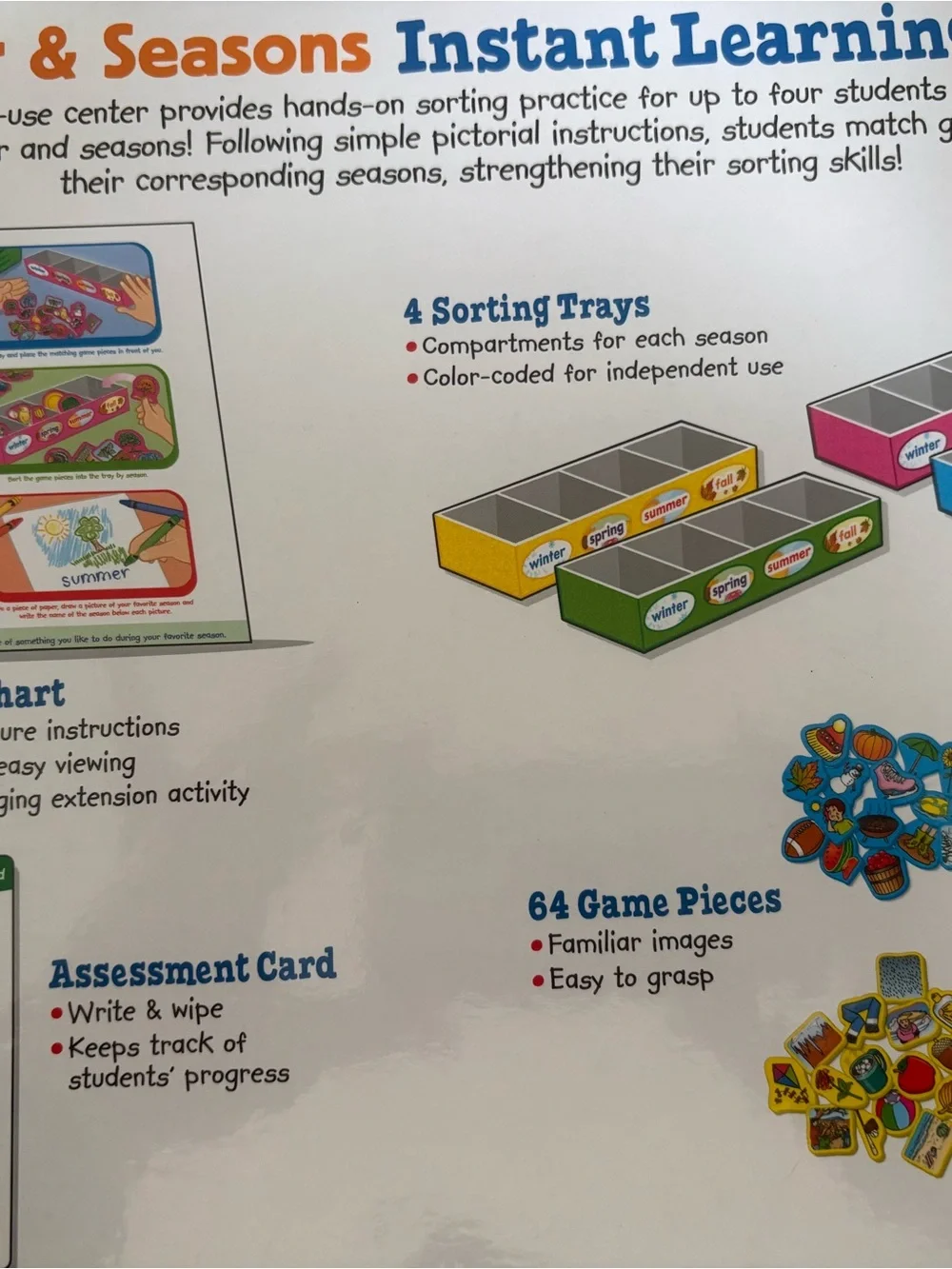 Weather & Seasons Learning Center - Educational Toy (Lakeahore)